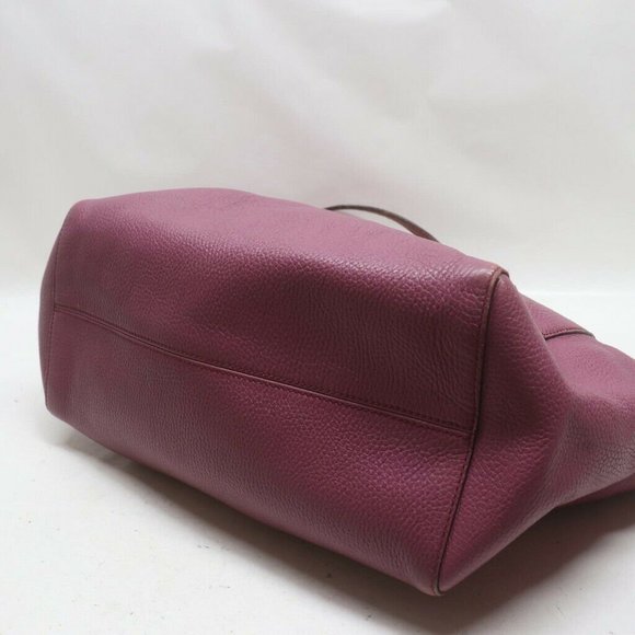 AUTHENTIC Gucci Tote Bag  Pinks Leather - Picture 6 of 13